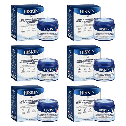 HISKIN® Crème Rénovatrice Ciblée 10-en-1 (Acrochordons & Taches) – Formule Botanique Sans Douleur ni Cicatrice, 7 Jours
